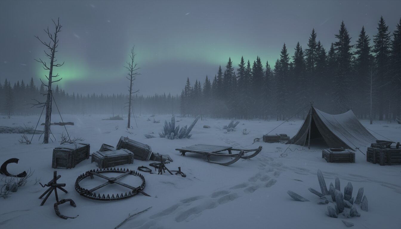découvrez l'enquête fascinante sur la disparition mystérieuse des trappeurs au cercle arctique russe, entre mystères, conditions extrêmes et secrets enfouis.