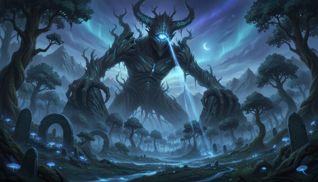 découvrez la divinité sombre balor, une figure redoutée de la mythologie celtique irlandaise, connue pour son pouvoir destructeur et son rôle mythique fascinant.