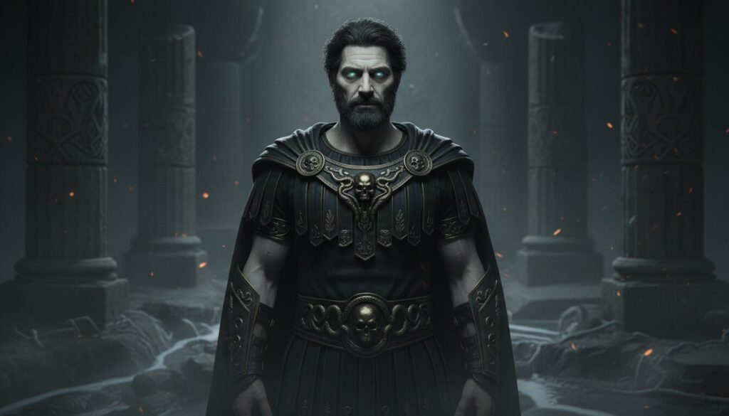 découvrez hadès, la divinité sombre de la mythologie grecque, dieu des enfers et gardien des âmes des défunts.