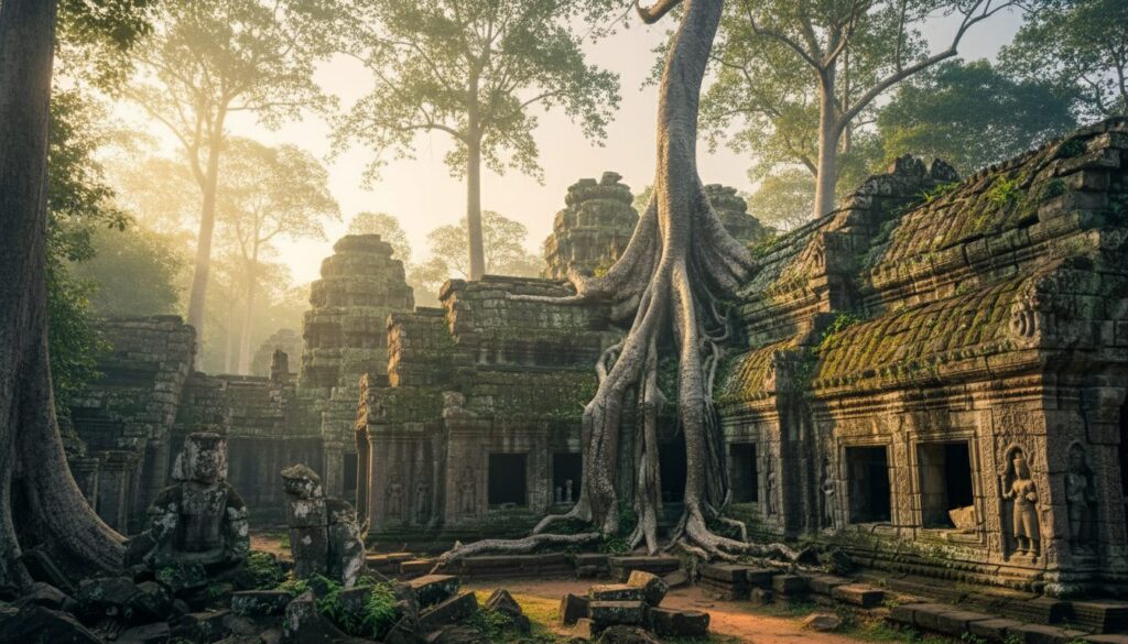 découvrez le mystère ancien des temples d’angkor au cambodge, un site emblématique mêlant histoire, architecture et spiritualité.