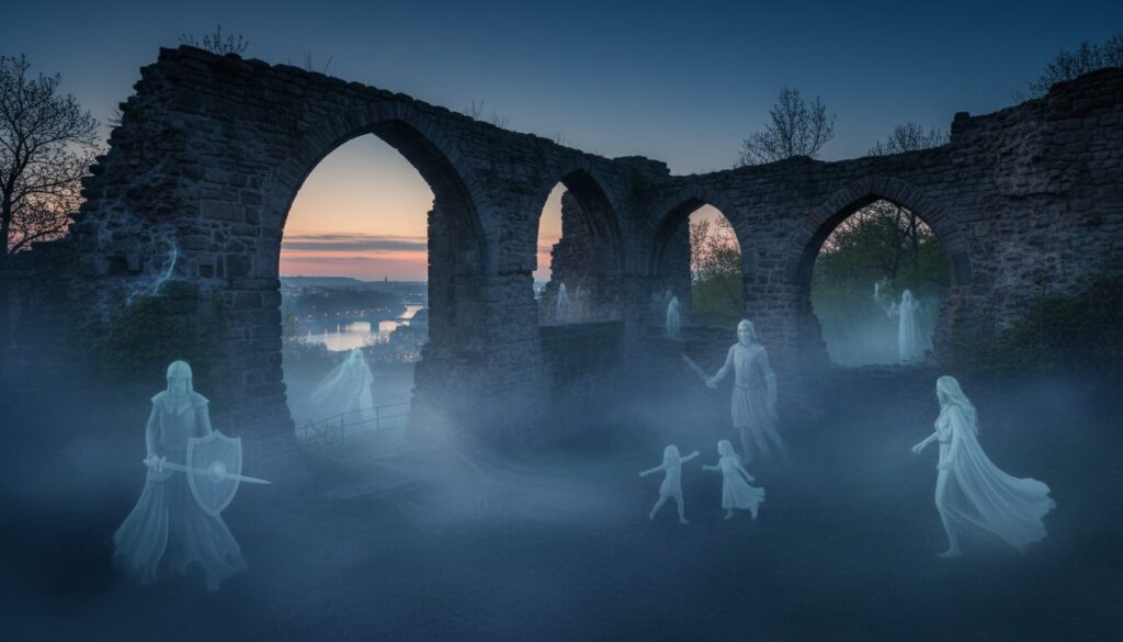 découvrez le phénomène surnaturel des apparitions mystérieuses dans les ruines historiques de prague, en république tchèque, et plongez dans un univers fascinant mêlant histoire et paranormal.