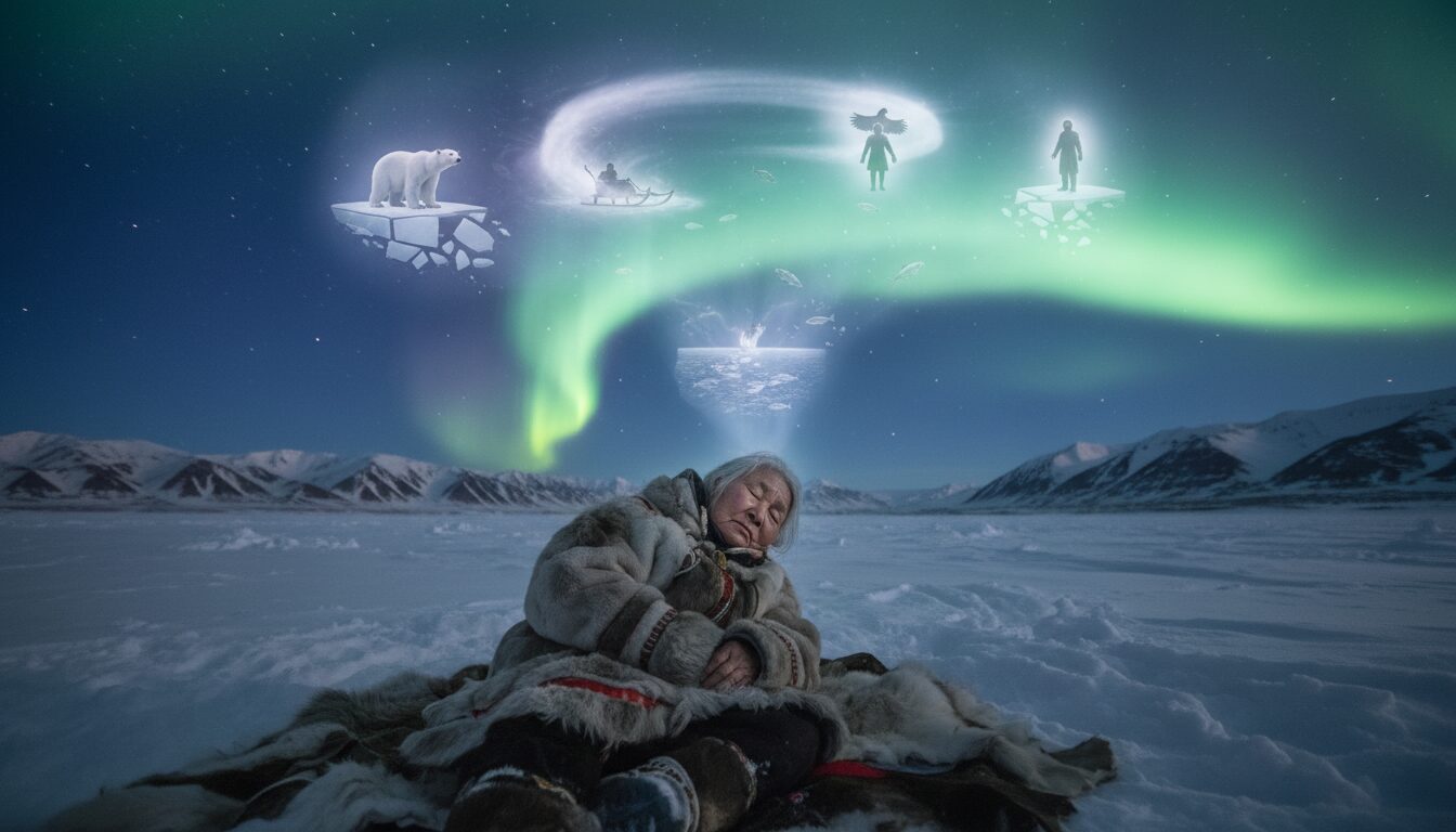 découvrez le phénomène fascinant des rêves prémonitoires chez les inuit, une tradition spirituelle riche mêlant mystères et croyances ancestrales.