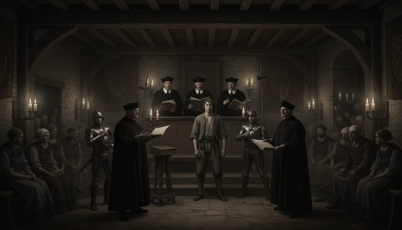 découvrez le récit émouvant du procès tragique de marianne la normande en 1634, une histoire marquante de justice et de destin dans la normandie du xviie siècle.