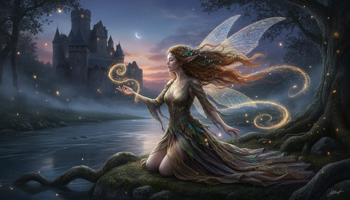 découvrez la légende fascinante de la fée mélusine et ses enfants, une histoire magique pleine de mystère et de traditions anciennes.