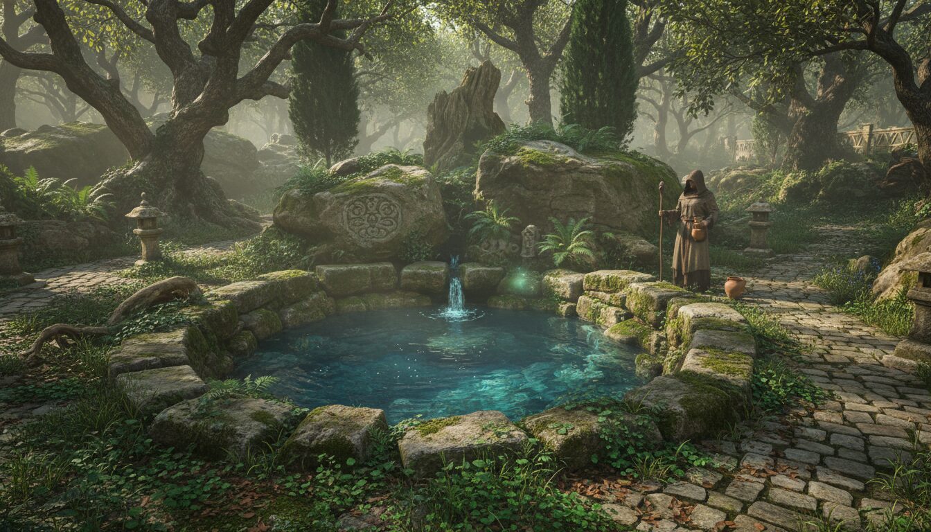 découvrez la légende fascinante de la fontaine aux pouvoirs guérisseurs dans le luberon, un lieu mystérieux où histoire et traditions se mêlent pour offrir des récits enchantés.