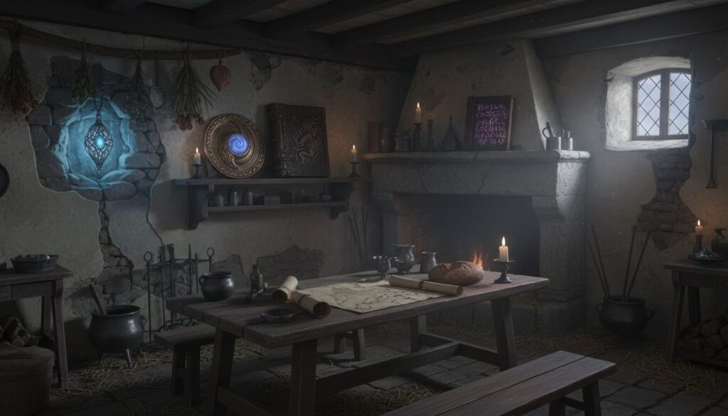 découvrez les objets magiques retrouvés dans les maisons médiévales françaises et plongez dans l'univers mystérieux du passé.