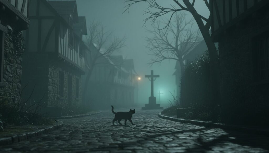 découvrez la superstition bretonne qui conseille d'éviter de croiser un chat noir la nuit et plongez dans les mystères de cette croyance populaire en bretagne.