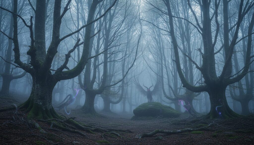 découvrez les mystères fascinants des fantômes dans la forêt de hêtres du parc national des cévennes, où nature et légendes se rencontrent.