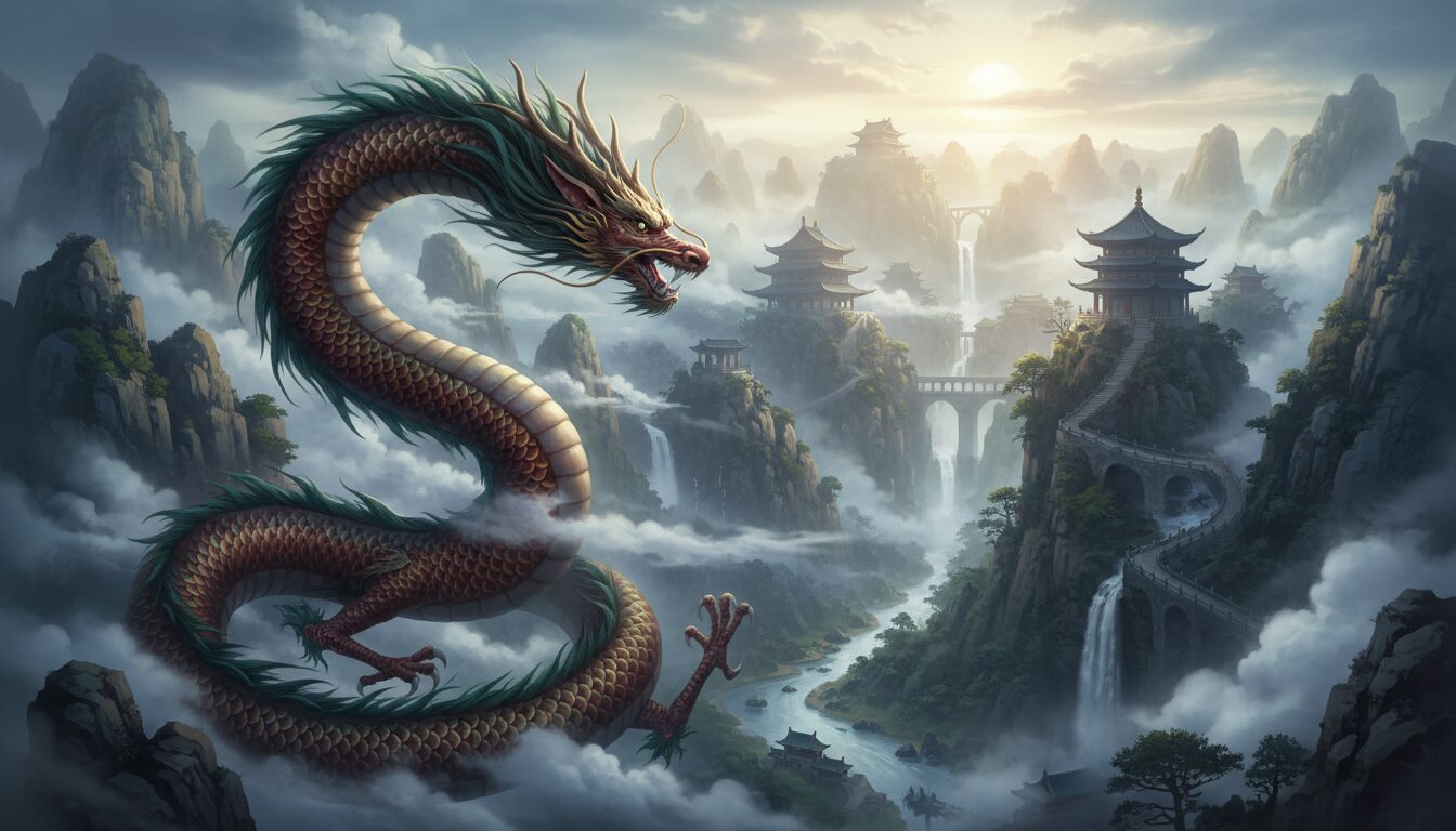 découvrez la légende du dragon chinois et son importance symbolique dans la culture mandarine, un symbole de puissance, sagesse et prospérité.