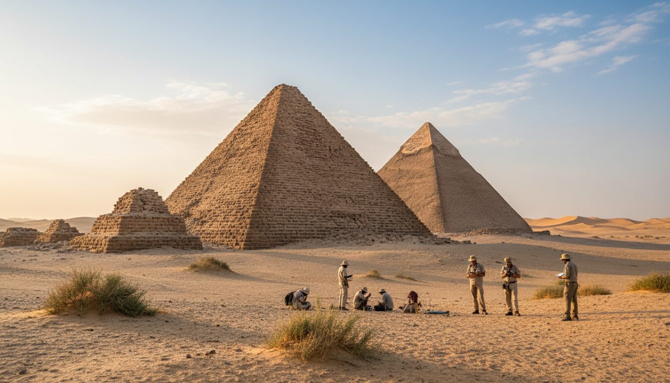 découvrez le mystère ancien des pyramides nubiennes au soudan, témoins fascinants d'une civilisation millénaire empreinte d'histoire et de mystère.