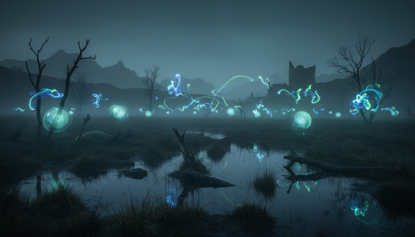 découvrez le mystère fascinant des lumières will-o’-the-wisp en écosse, un phénomène surnaturel captivant qui intrigue depuis des siècles.