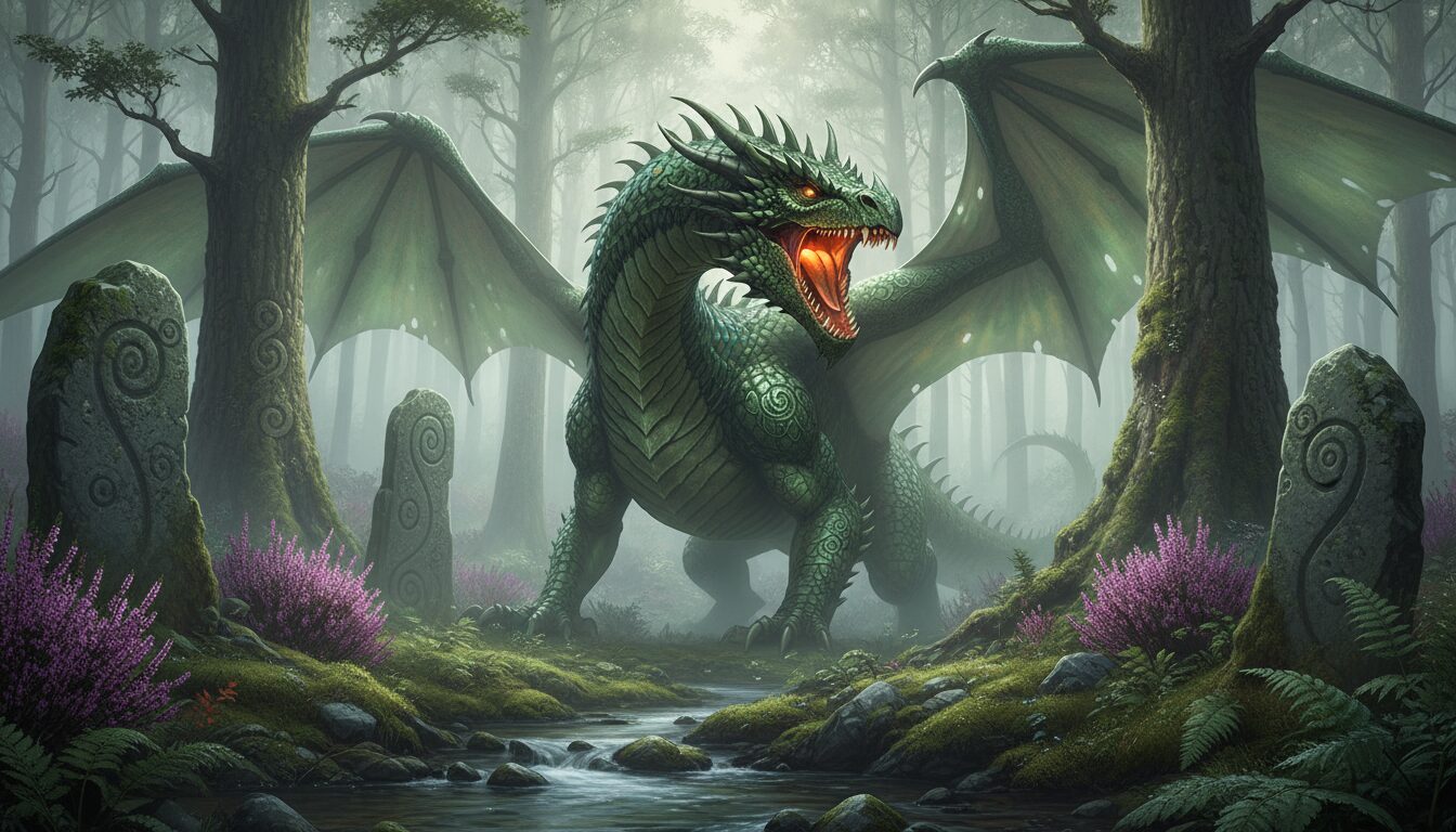 découvrez la légende fascinante du dragon de bretagne, une histoire mythique qui plonge au cœur du folklore breton et de ses mystères.