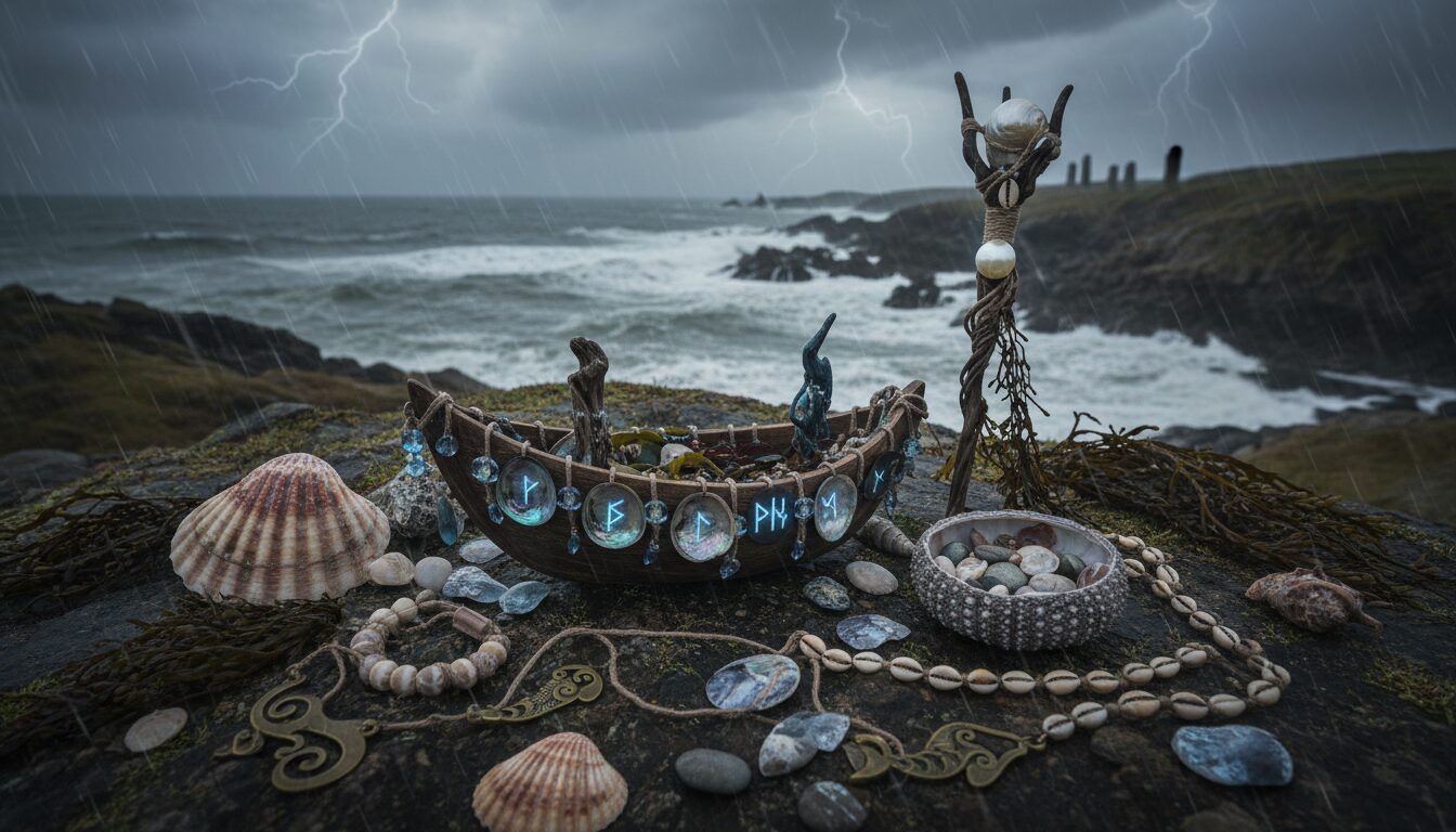 découvrez les objets magiques traditionnels utilisés dans les rites marins en bretagne, entre mystère et folklore maritime.