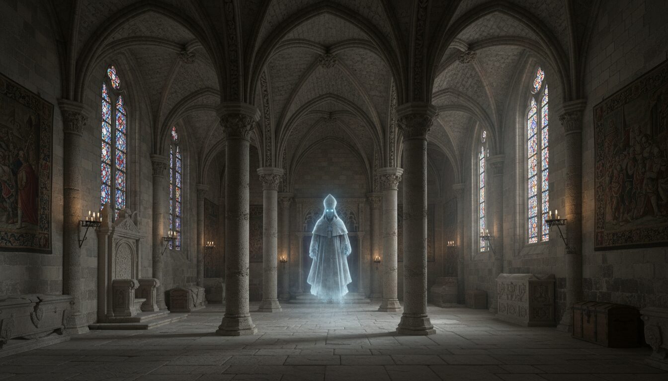 plongez dans le récit ancestral du fantôme du palais des papes et découvrez les mystères et légendes qui hantent ce lieu historique emblématique d'avignon.