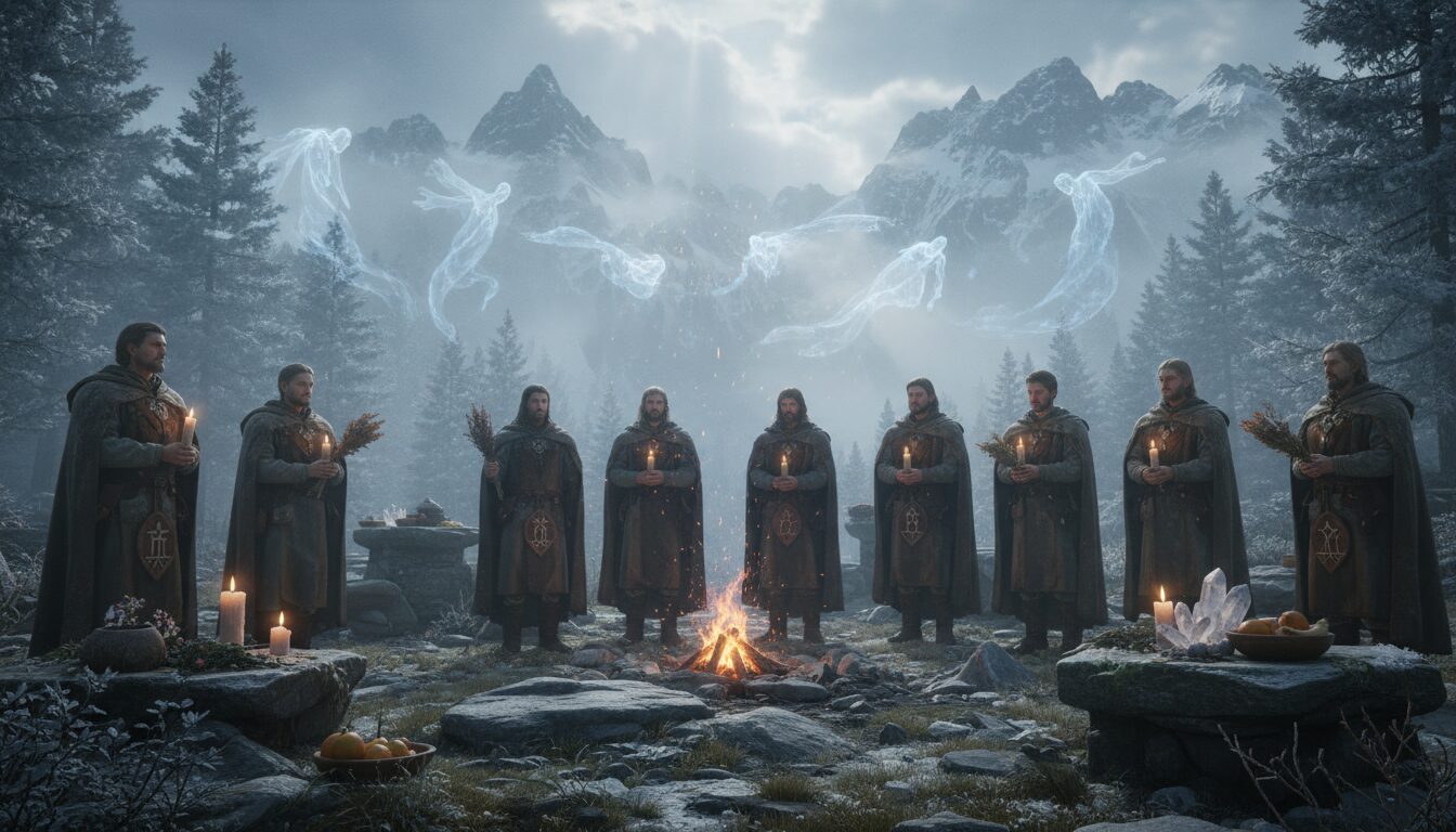 découvrez des rituels traditionnels pour apaiser la colère des esprits dans les alpes, alliant sagesse ancestrale et spiritualité locale.