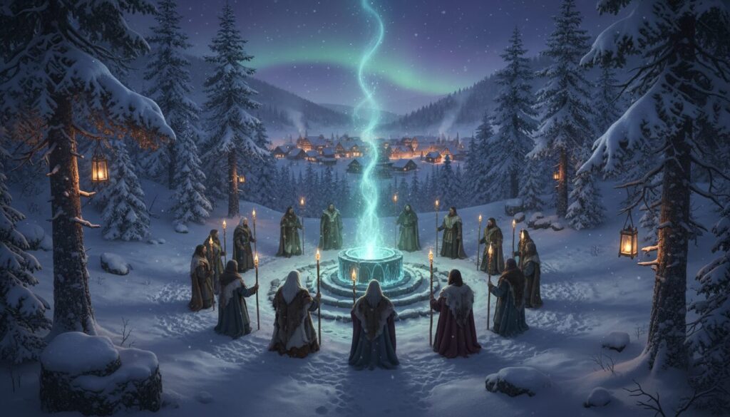 découvrez des rituels traditionnels pour apaiser les colères des esprits dans les alpes et retrouver harmonie et sérénité en pleine nature.