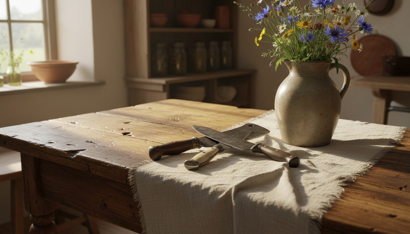 découvrez la superstition campagnarde qui interdit de croiser les couteaux sur une table, ses origines et ses significations dans les traditions rurales.
