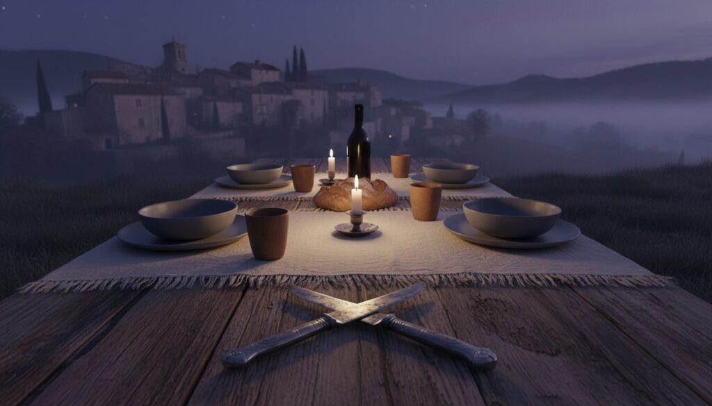 découvrez la superstition campagnarde qui interdit de croiser les couteaux sur une table et son origine mystérieuse.