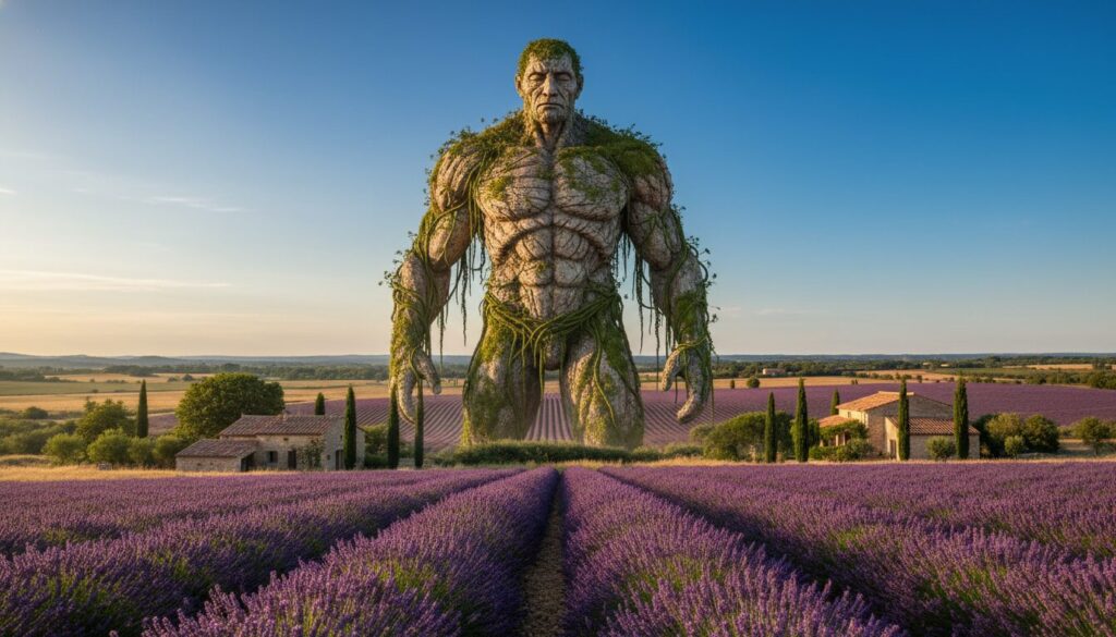 découvrez le récit captivant du géant de provence, une légende mystérieuse qui traverse les âges au cœur de la région ensoleillée.