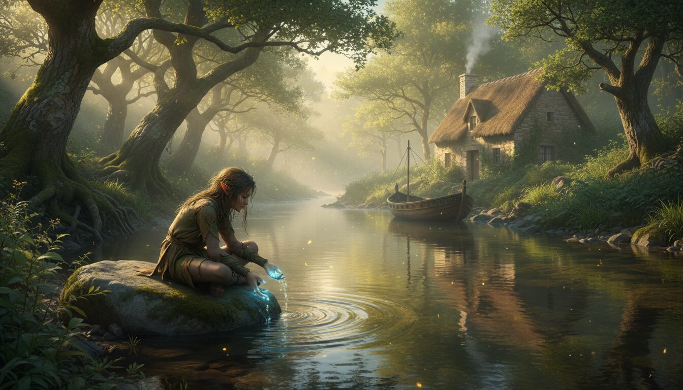 découvrez un conte populaire captivant de la rivière enchantée en bretagne, mêlant mystère, légendes locales et paysages enchanteurs.