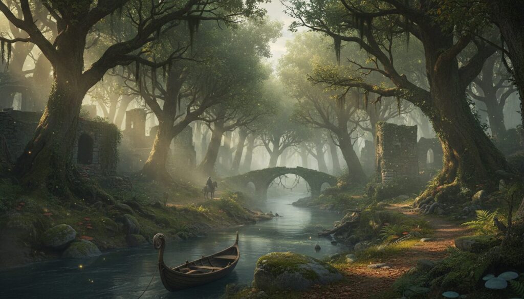 découvrez un conte populaire captivant de la rivière enchantée en bretagne, mêlant mystère, légendes et traditions bretonnes authentiques.
