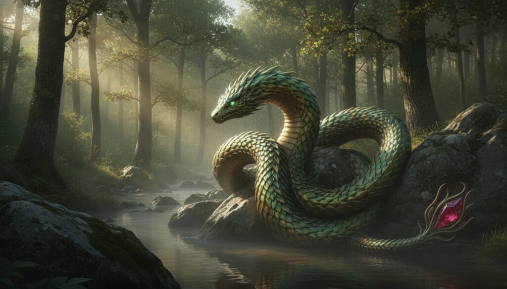 découvrez la légende fascinante de la vouivre, créature mythique de la vallée de la dordogne, entre mystères et traditions locales.