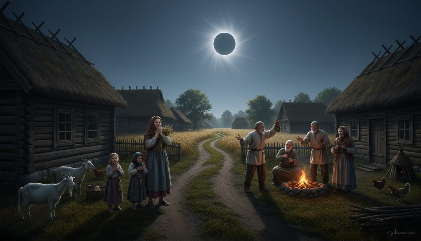 découvrez les croyances populaires liées aux éclipses solaires dans les campagnes, entre traditions, superstitions et récits transmis de génération en génération.