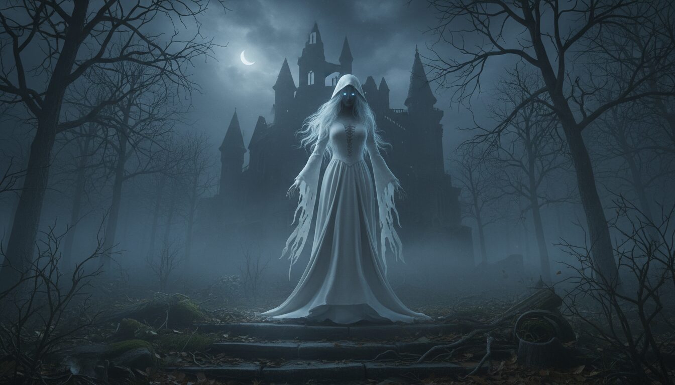 découvrez la mystérieuse légende de la dame blanche de châteauroux, une histoire fascinante de fantôme qui hante la région.