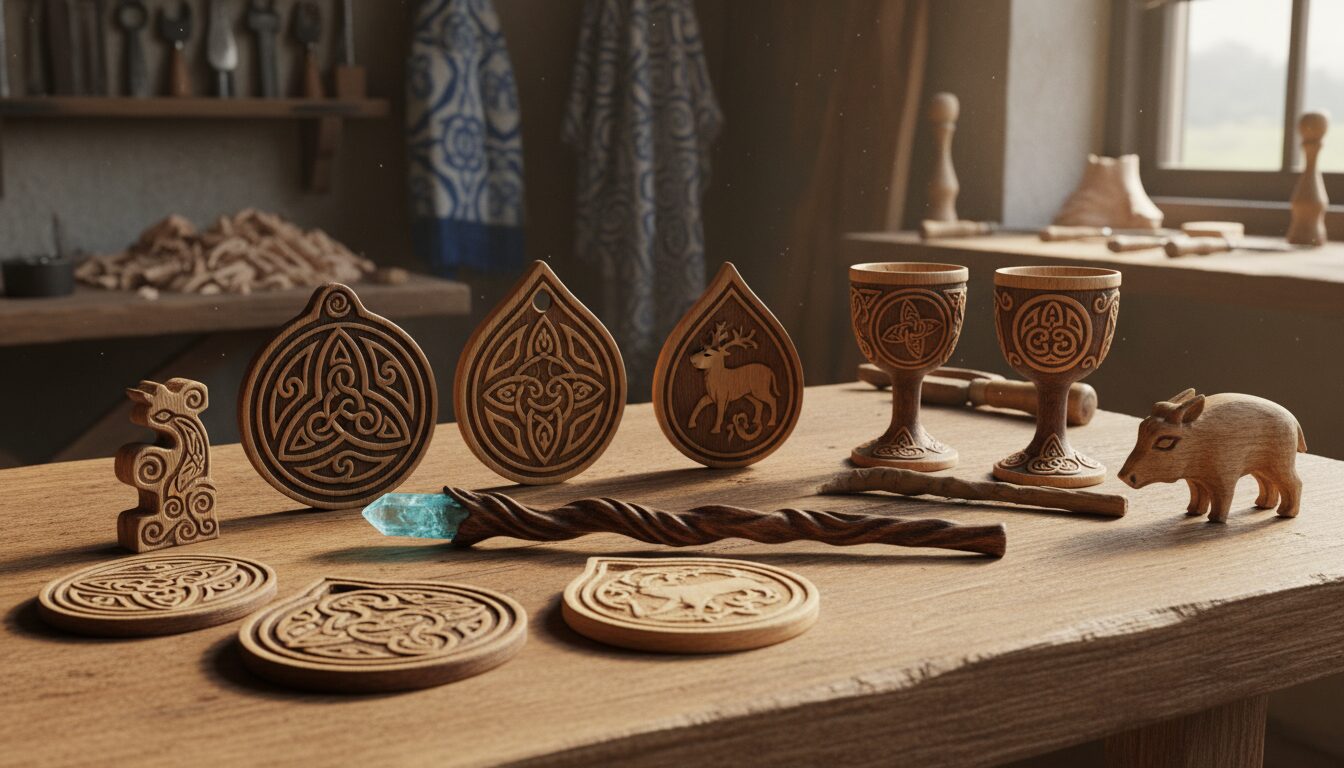découvrez des objets magiques en bois sculpté, réalisés par les artisans passionnés de bretagne, alliant tradition et savoir-faire unique.