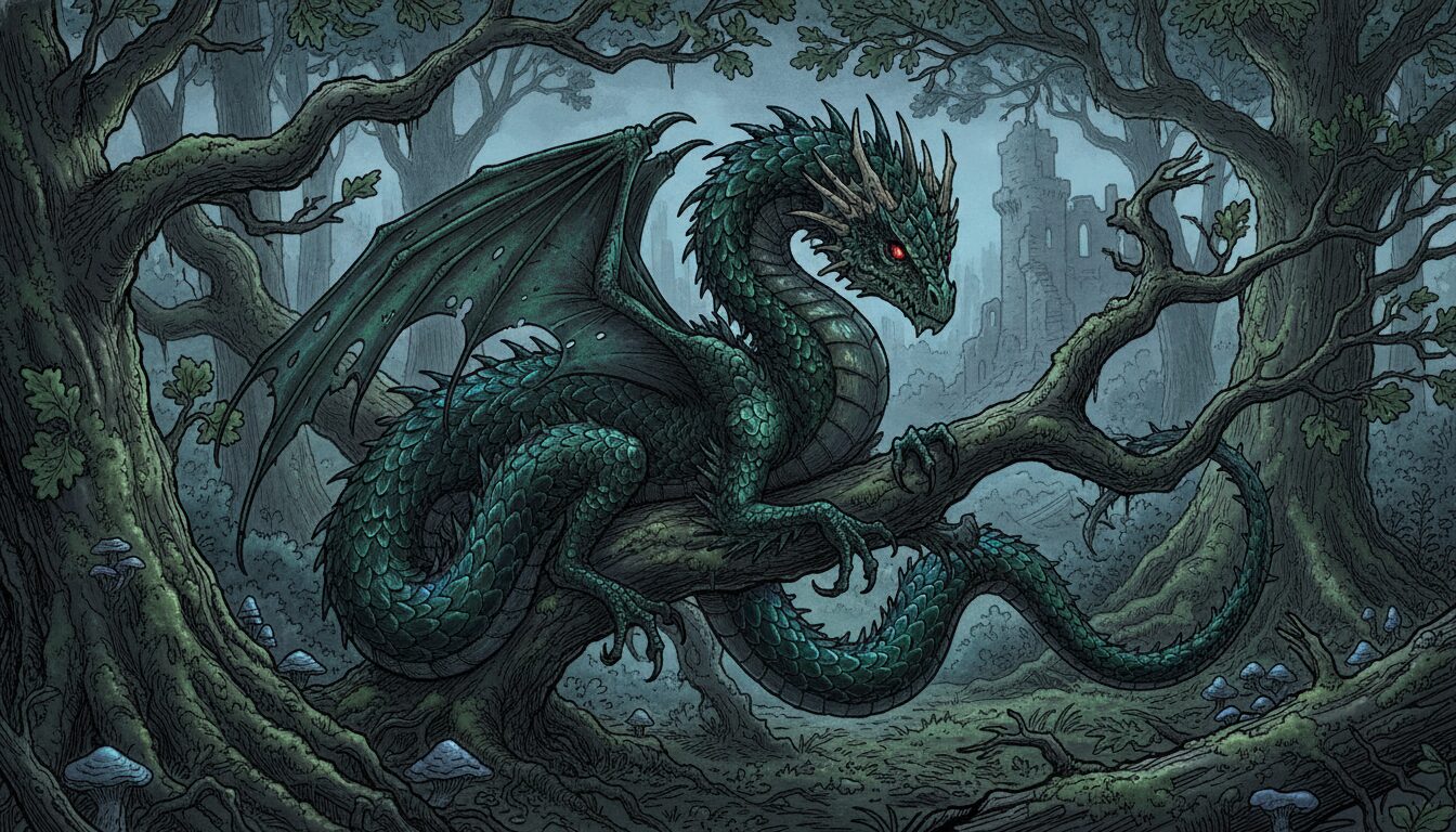 découvrez le fascinant récit ancestral du basilic de bourgogne, une créature légendaire ancrée dans le folklore régional, mêlant mystère et traditions séculaires.
