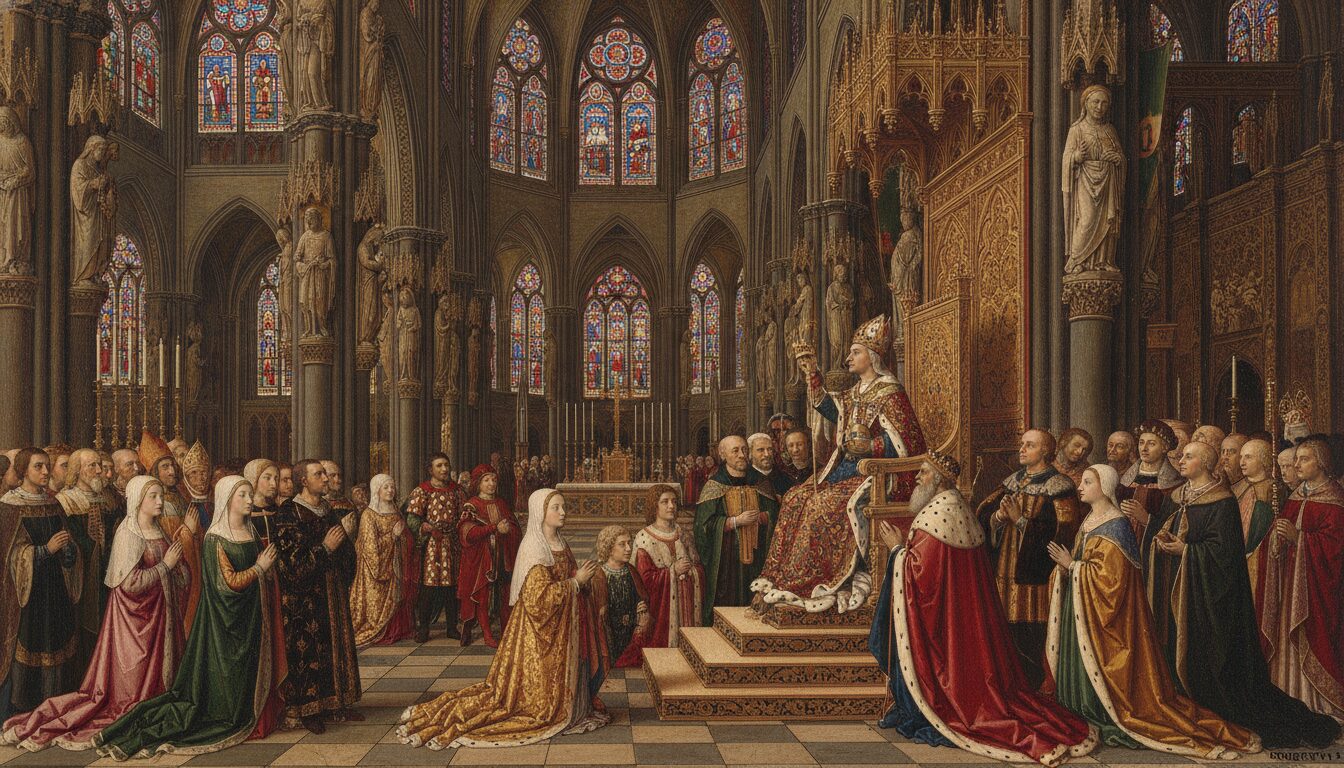 découvrez l'histoire médiévale de saint louis, roi dévoué, et explorez sa foi profonde qui a marqué son règne et son héritage.