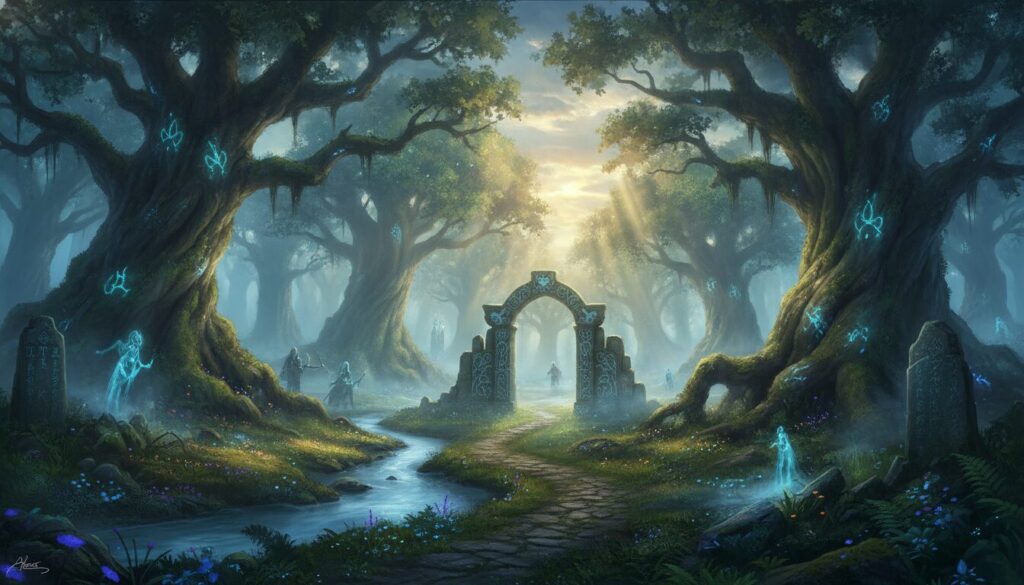 découvrez la mystérieuse légende de la forêt enchantée de brocéliande, un lieu magique empreint de contes et de mythes légendaires.