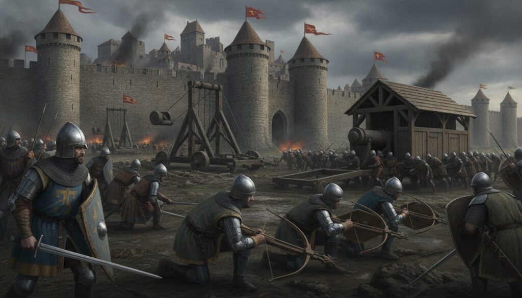 découvrez l'histoire médiévale captivante du siège de besançon, un événement clé marquant la résistance et les conflits de l'époque.