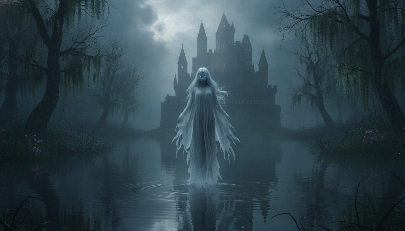 découvrez la mystérieuse légende de la dame blanche de la forêt de brocéliande, une histoire captivante entre mythes et traditions bretonnes.