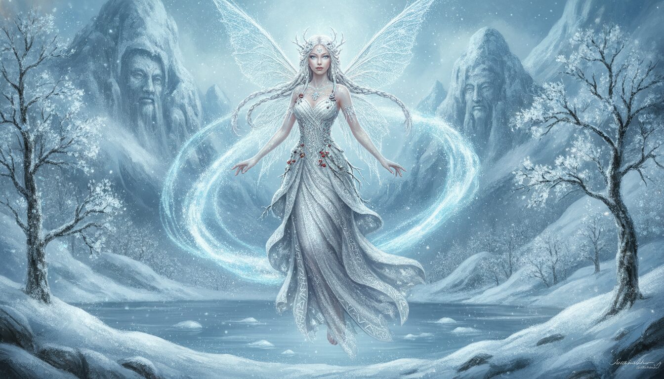 découvrez la légende fascinante de la fée des neiges en savoie, une histoire magique qui enchante les montagnes enneigées et révèle le mystère des paysages hivernaux.